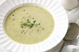 Spring asparagus soup