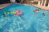 Staying Sober Poolside