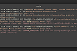 Real-time log stream analysis using an open source streaming database