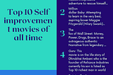 Top 10 Self improvement movies of all time