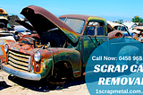 Why Scrap Car Removal Is A Good Decision?