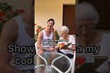 MY ITALIAN NONNA REACTS TO MY COOKBOOK 🥹❤️🇮🇹 #grandma #italy #italian #reaction #shorts #cooking