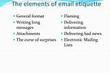 What are the Key Elements of Email Etiquette: Top Tips!