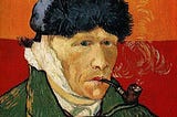 Liberal Arts Blog — Van Gogh (1853–1890) Triptych of Self-Portraits: With And Without Hat, Beard…