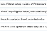 How to Stake Hydra (HYDRA)