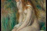 Girls in Museums: Young Girl Bathing
