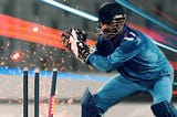 MS Dhoni & his Flash speed stumpings!