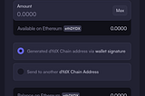 Bridger vos tokens DYDX vers Cosmos