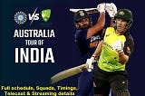 India vs Australia 2022
