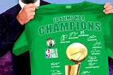 Celebrate Boston’s Legacy with the 18-Time NBA Champions Celtics Signature Shirt