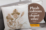 DECORATE SOFA WITH ELEGANT CUSHIONS