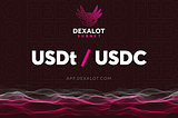 Dexalot USDt/USDC Ticareti