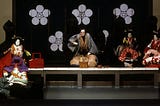 Bunraku- A Japanese puppet theatre.