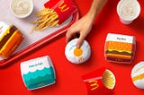 This is what the new packaging design of the fast-food giant looks like.