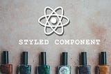 Style react components using Styled-components