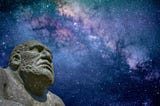 When did our ancestors start looking up to the stars?