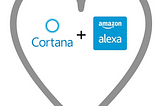 Today the world changed: “Alexa, open Cortana” or “Cortana, open Alexa”.