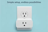 Amazon Smart Plug — Works with Alexa, Control lights with voice, easy to set up and use