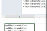 Excel Hacks: Master Line Breaks and Bullets for Cleaner Spreadsheets