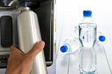 Refrigerator filtered water vs bottled water | AquaHow