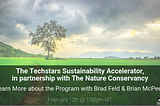 Techstars Sustainability Accelerator AMA