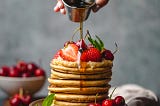 Amazing Cornbread Pancakes Recipe With Honey Butter Syrup
