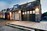 1950s Ambulance Station Converted into a Vacation Home