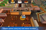 location-based games 3D indoor maps