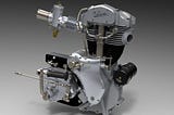 Velocette Single, Amal carb.