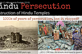 THE GLORY, DESTRUCTION AND REVIVAL OF TEMPLES OF KAILAASA