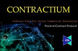 :: Contractium Network :: The New Proof-of-Contract ProtocolsteemCreated with Sketch.