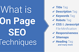 What is On Page SEO? How to Optimize Web Page