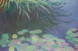 Nymphéas Avec Reflets De Hautes Herbes (1914–17) by Claude Monet