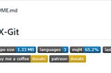README badges that increased my GitHub visitor count