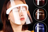 3 Colors LED Light Therapy Face Mask Photon Instrument Anti-aging Anti Acne Wrinkle Removal Skin…