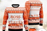 Hugo Boss Ugly Christmas Sweater: Luxe Holiday Style