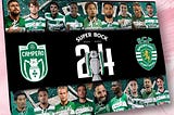 Sporting CP Super Bock Champions 2023–2024: Iconic Player Tribute Canvas