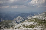 I almost bumped into a friend on the Hochschwab