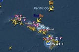 Planes over Hawaii