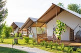 Kolpa Resort glamping tents