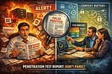 Your Penetration Test Report Just Landed. Read This Before You Panic.