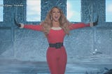 Mariah Carey Stops By GMA To Kick Off The Holiday Season