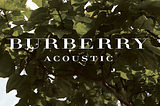 Burberry Acoustics Campaign, PC: redbrick.me