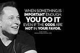 Elon Musk Quotes on Hard Work and Success