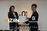 WIZIIN X STARTBOARD PARTNERSHIP ANNOUNCEMENT