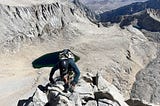 Climbing Mt Whitney via the East Buttress