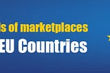 ❶ Using marketplaces between different EU countries is getting easier — Roobykon Software