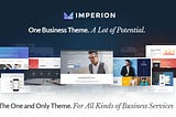 Imperion — One of the Most Complete Premium #Multipurpose Corporate #WordPress Theme