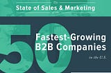 Sales and Marketing Trends from the Top 50 B2B Companies