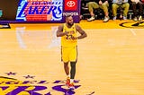 LeBron James closes out Lakers era